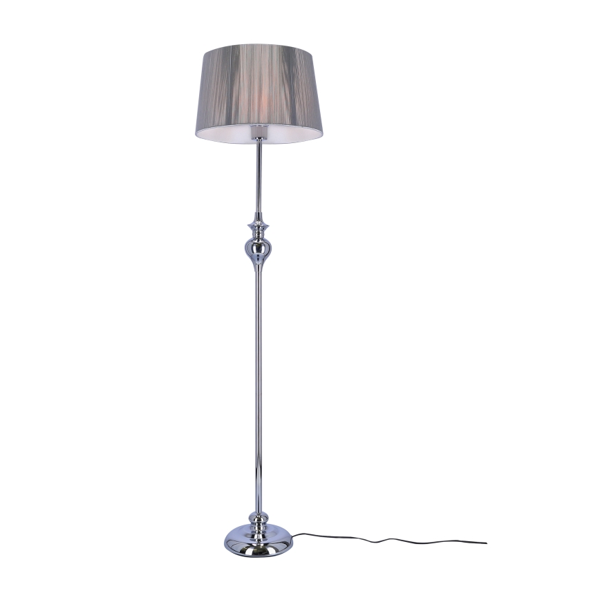 Golvlampa GILLENIA 1xE27/60W/230V silver