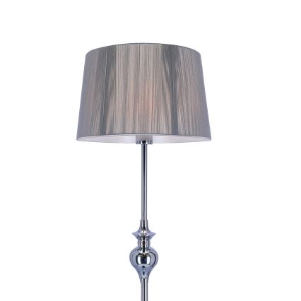 Golvlampa GILLENIA 1xE27/60W/230V silver