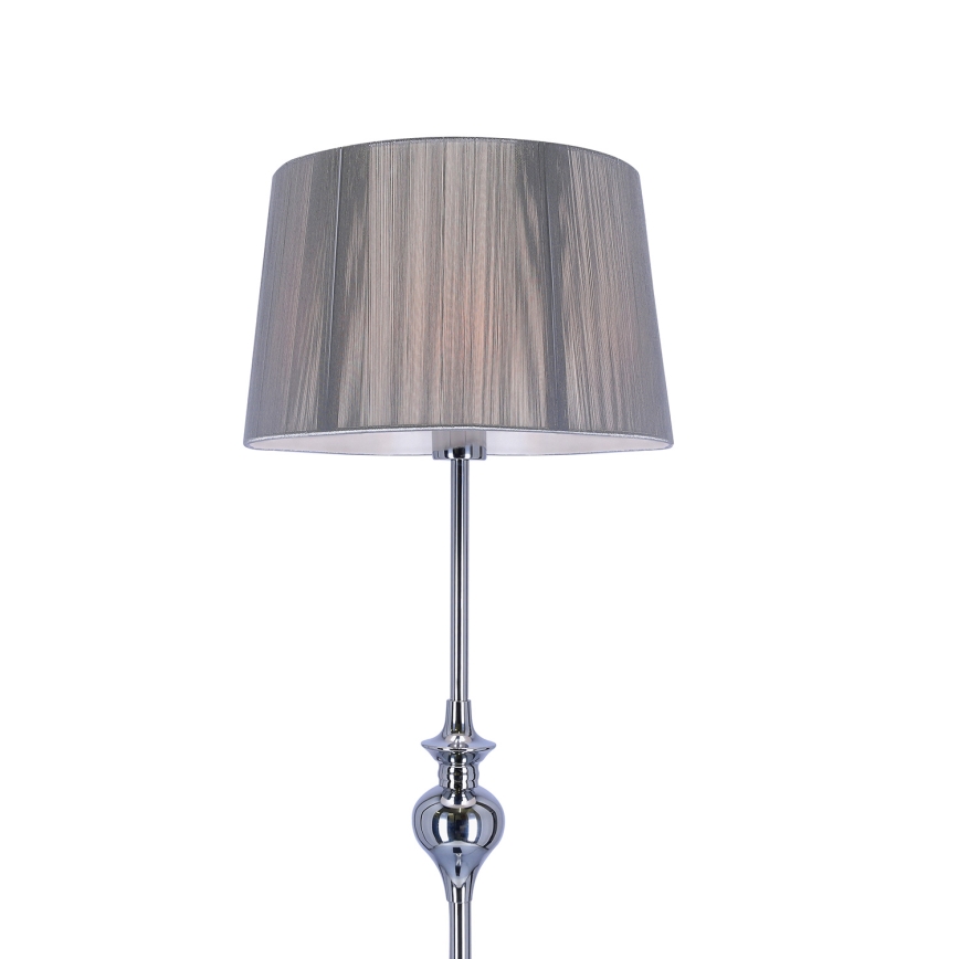 Golvlampa GILLENIA 1xE27/60W/230V silver