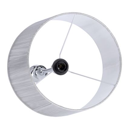 Golvlampa GILLENIA 1xE27/60W/230V silver
