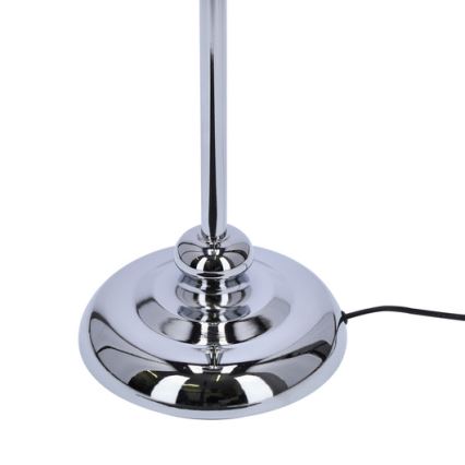 Golvlampa GILLENIA 1xE27/60W/230V silver