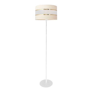 Golvlampa  HELEN 1xE27/15W/230V grädde
