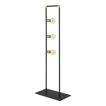 Golvlampa  HYDRIA 3xE27/60W/230V svart 