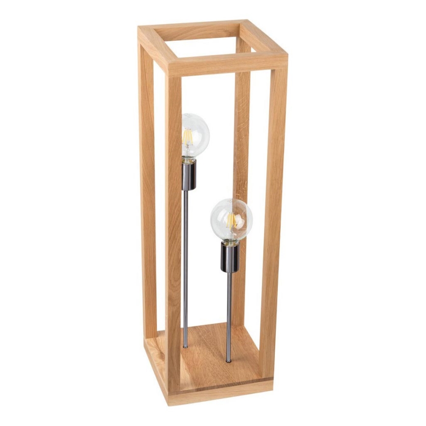 Golvlampa KAGO 2xE27/60W/230V matt ek