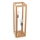 Golvlampa KAGO 2xE27/60W/230V matt ek