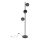 Golvlampa KAMA 3xG9/28W/230V svart/rökig svart