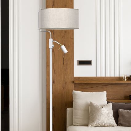 Golvlampa LINO 1xE27/40W/230V + 1xGU10-MR11/7W