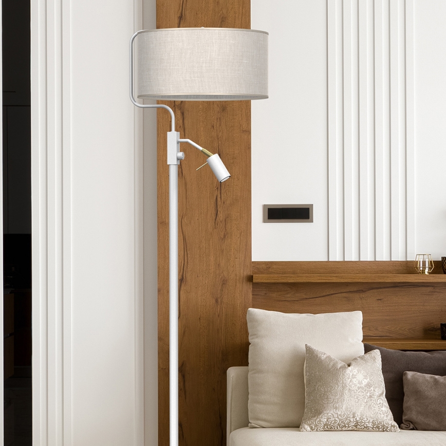 Golvlampa LINO 1xE27/40W/230V + 1xGU10-MR11/7W