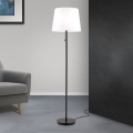 Golvlampa LUDWIG 1xE27/40W/230V vit/svart