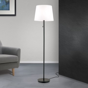 Golvlampa LUDWIG 1xE27/40W/230V vit/svart