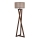 Golvlampa MACKA 1xE27/60W/230V beige/brun