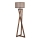 Golvlampa MACKA 1xE27/60W/230V beige/brun