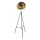Golvlampa MATYLDA 1xE27/20W/230V svart/guld