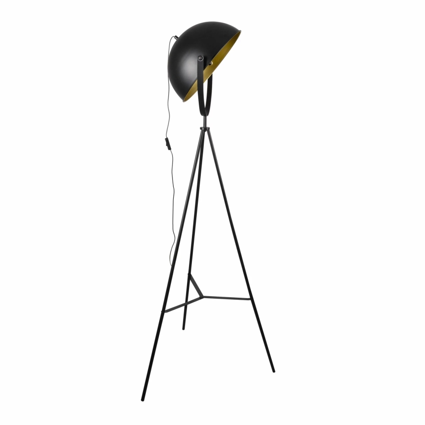 Golvlampa MATYLDA 1xE27/20W/230V svart/guld