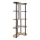 Golvlampa med hyllor 1xE27/40W/230V 150 cm svart/beige