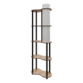 Golvlampa med hyllor NOTO 1xE27/40W/230V beige/svart