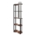 Golvlampa med hyllor NOTO 1xE27/40W/230V brun/svart