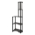 Golvlampa med hyllor NOTO 1xE27/40W/230V svart