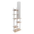 Golvlampa med hyllor VOGUE 1xE27/40W/230V 160 cm vit