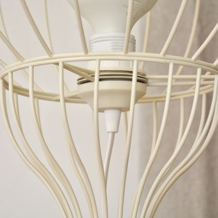 Golvlampa MERCURE 1xE27/15W/230V krämvit
