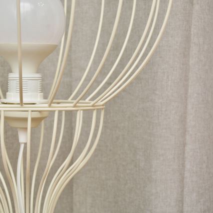 Golvlampa MERCURE 1xE27/15W/230V krämvit