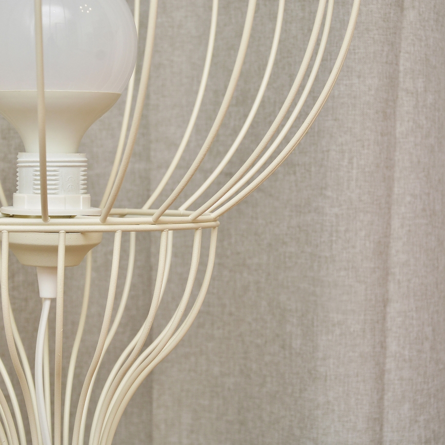 Golvlampa MERCURE 1xE27/15W/230V krämvit