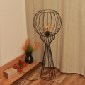 Golvlampa MERCURE 1xE27/15W/230V svart