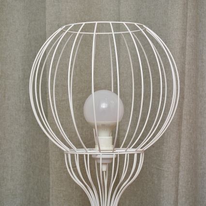 Golvlampa MERCURE 1xE27/15W/230V vit