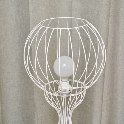 Golvlampa MERCURE 1xE27/15W/230V vit