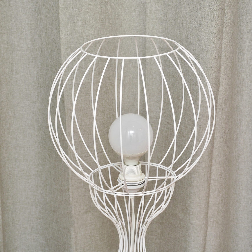Golvlampa MERCURE 1xE27/15W/230V vit