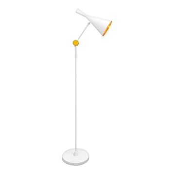 Golvlampa MODERN 1xE27/20W/230V vit