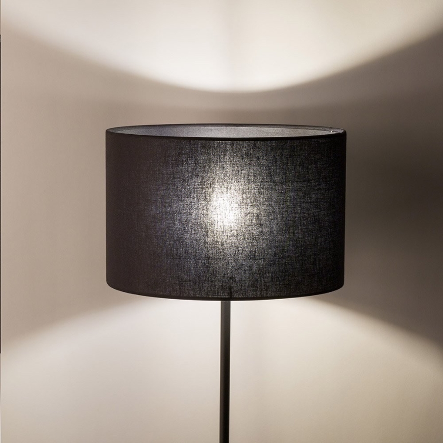 Golvlampa RENO 1xE27/15W/230V svart