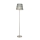 Golvlampa SEGIN 1xE27/60W/230V grå/skinande krom