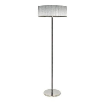 Golvlampa SOLO 3xE14/40W/230V grå/skinande krom