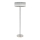 Golvlampa SOLO 3xE14/40W/230V grå/skinande krom