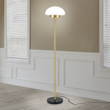 Golvlampa SPARTA 1xE27/40W/230V guld/svart