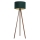 Golvlampa STANDART 1xE27/60W/230V grön/wenge