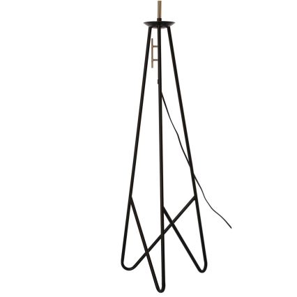 Golvlampa TAFLO 1xE27/60W/230V vit/svart/gyllene