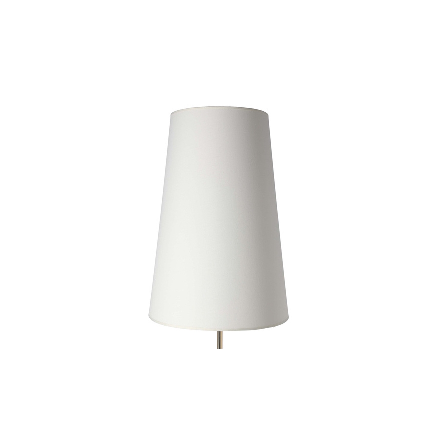 Golvlampa TAFLO 1xE27/60W/230V vit/svart/gyllene