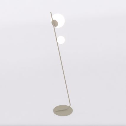 Golvlampa TATU 2xG9/8W/230V beige
