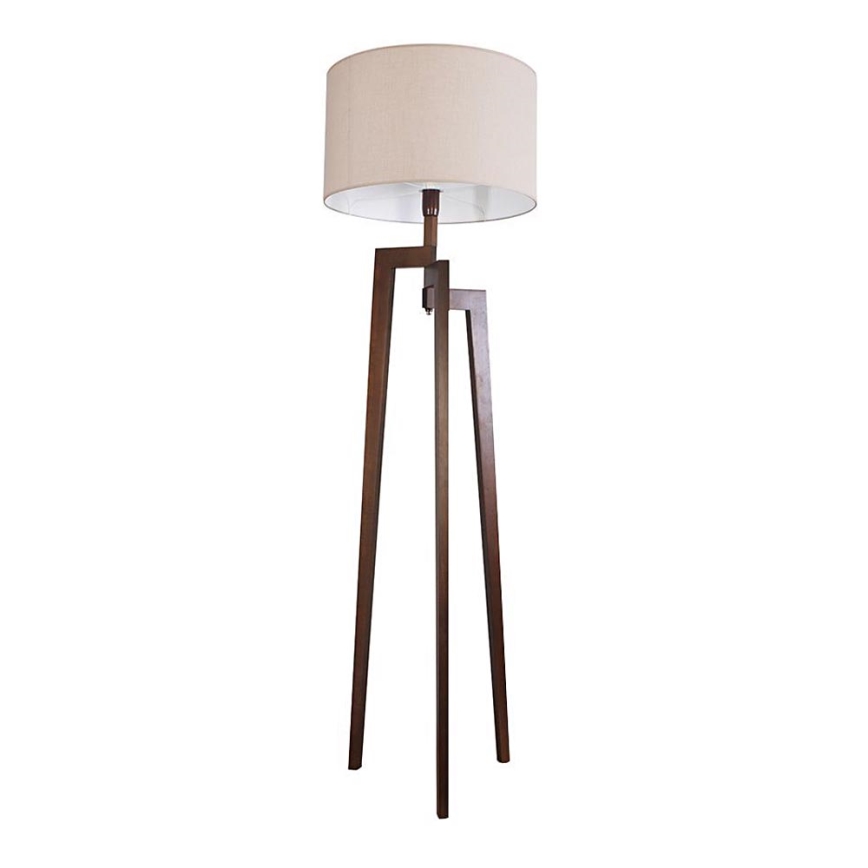 Golvlampa TRION 1xE27/60W/230V beige 171 cm