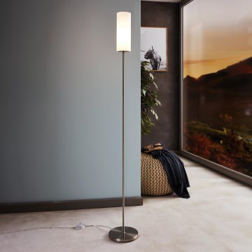 Golvlampa TROY 3 1xE27/40W vit