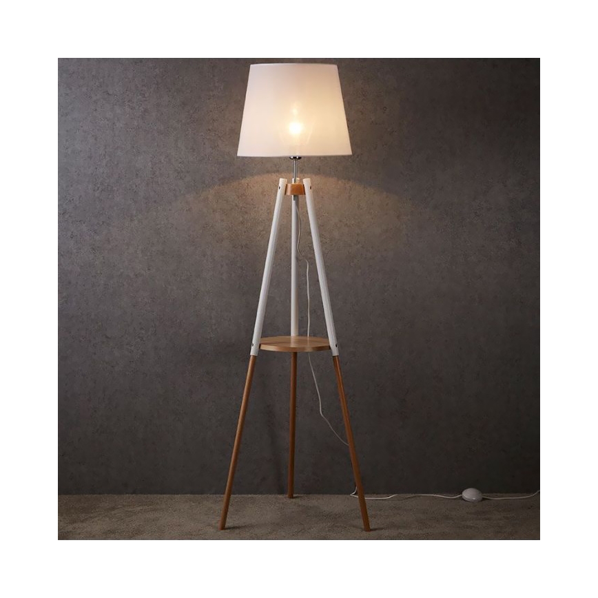Golvlampa VAIO Vit 1xE27/60W/230V
