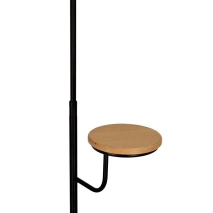 Golvlampa VANITY 1xG9/40W/230V svart