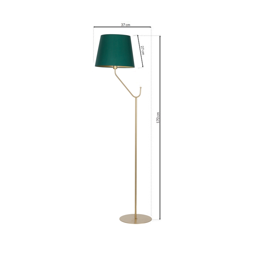 Golvlampa VICTORIA 1xE27/60W/230V grön