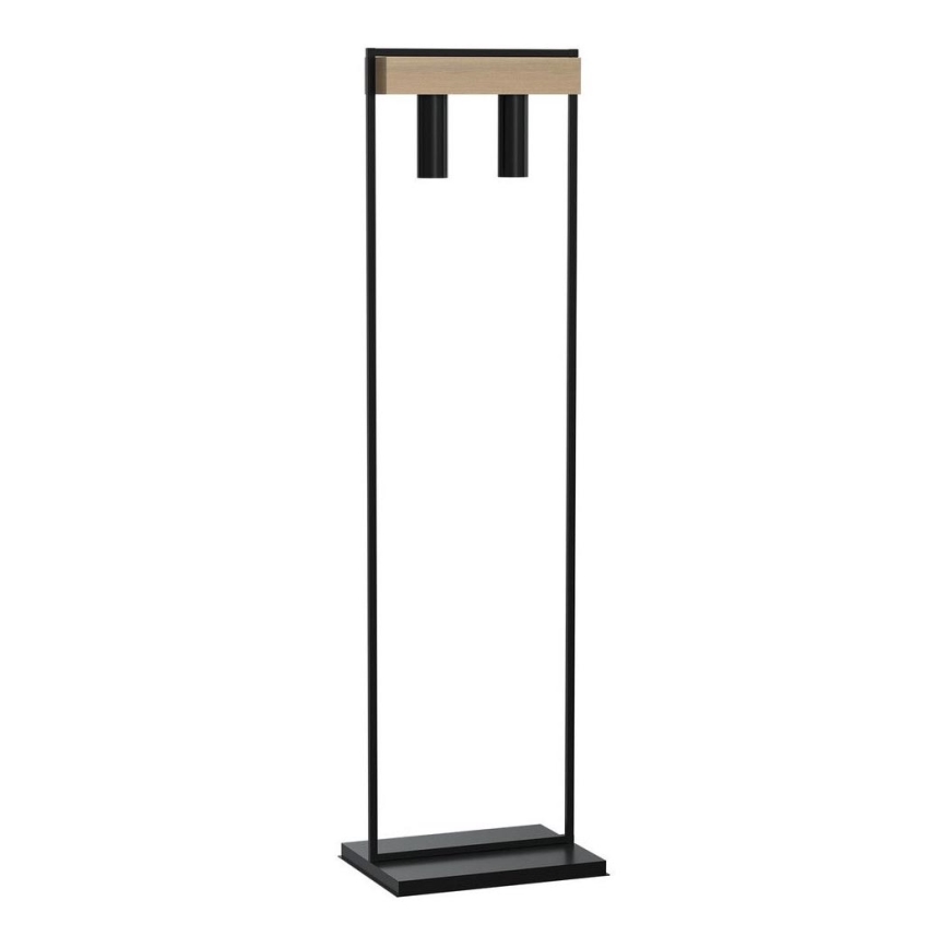Golvlampa WEST 2xGU10/25W/230V svart