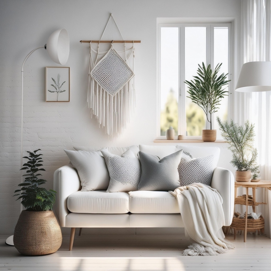 Golvlampa ZACK 1xE27/15W/230V vit