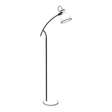 Golvlampa ZUMBA 1xE27/40W/230V vit/svart