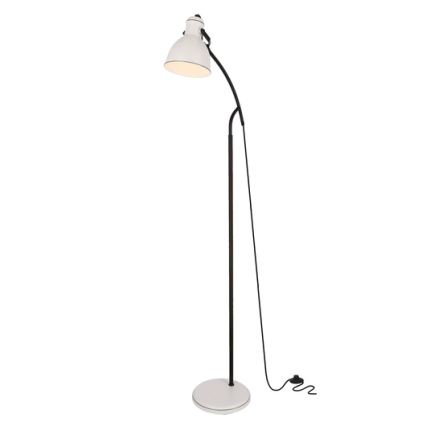 Golvlampa ZUMBA 1xE27/40W/230V vit/svart
