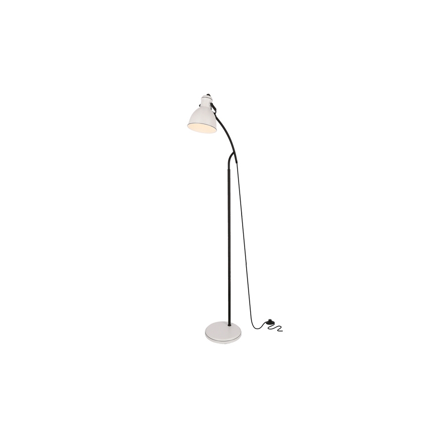 Golvlampa ZUMBA 1xE27/40W/230V vit/svart